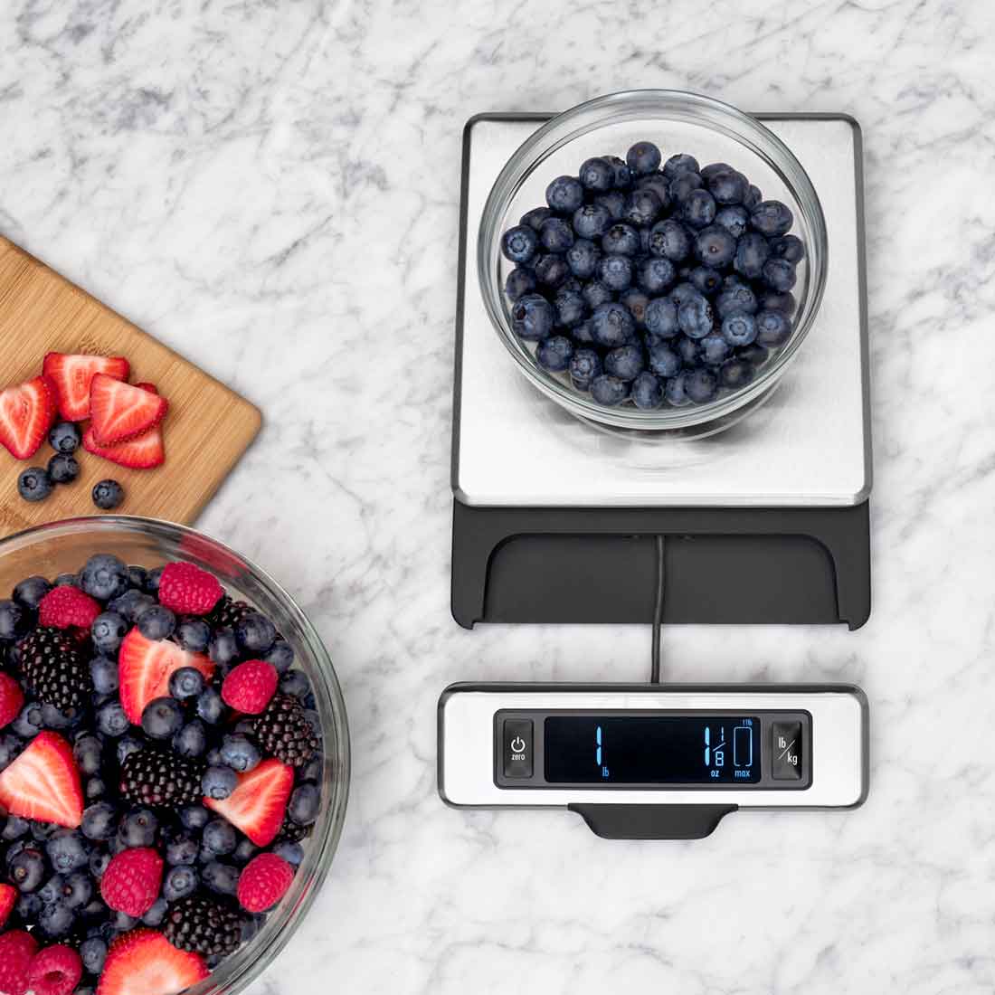 OXO 11 lb. Stainless Steel Digital Food Scale | Dialog – dialog