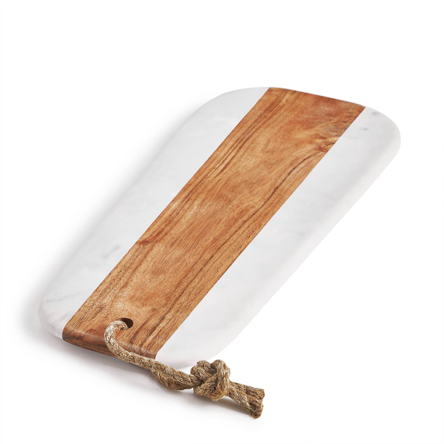 Sulguni Marble & Wood Cutting Board - White
