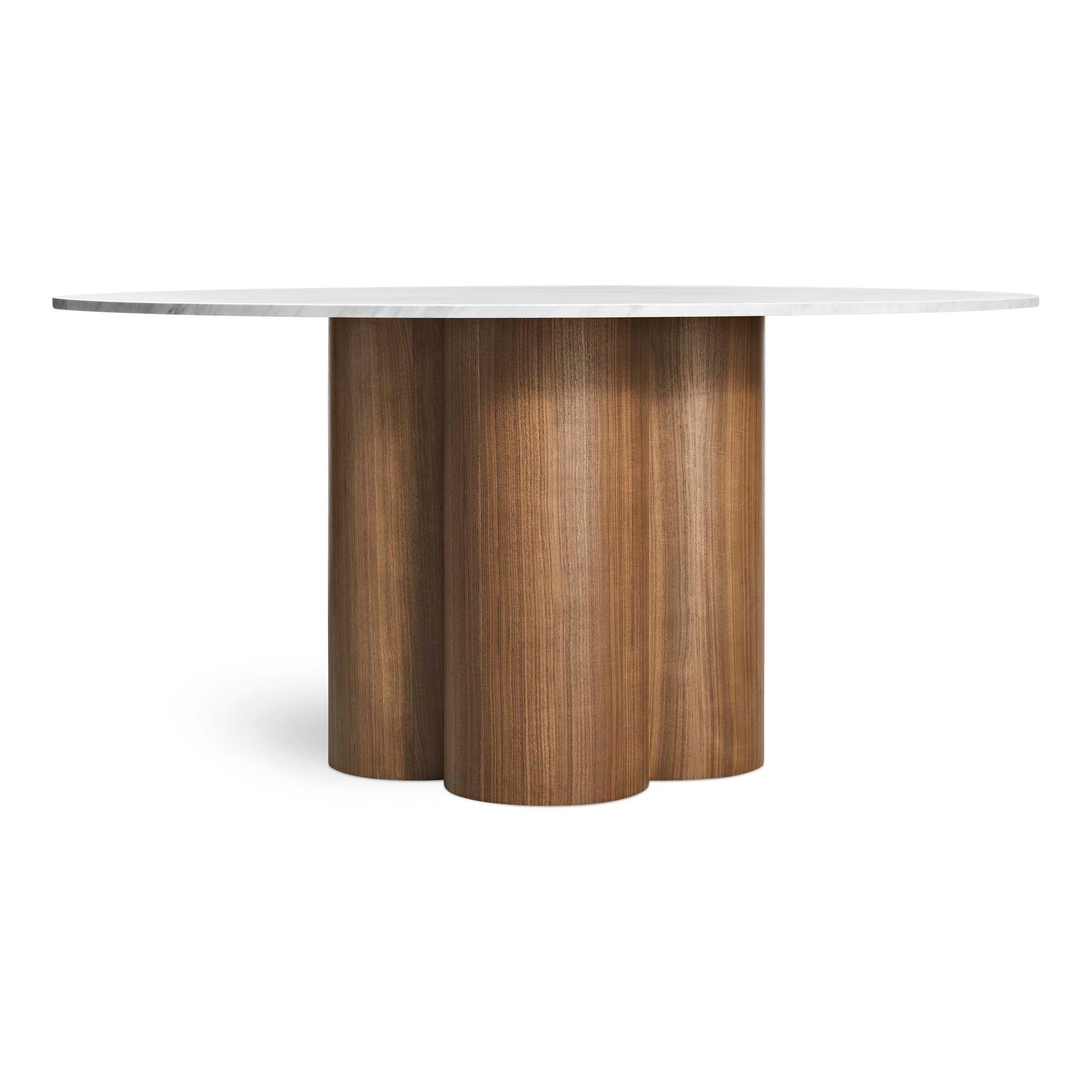 4/4 60" Round Dining Table