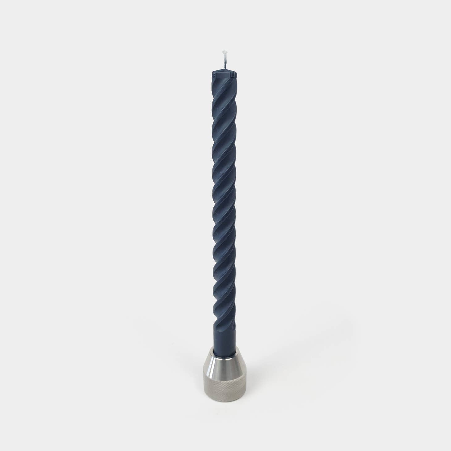 Concrete Drill Bit Candle - Grey
