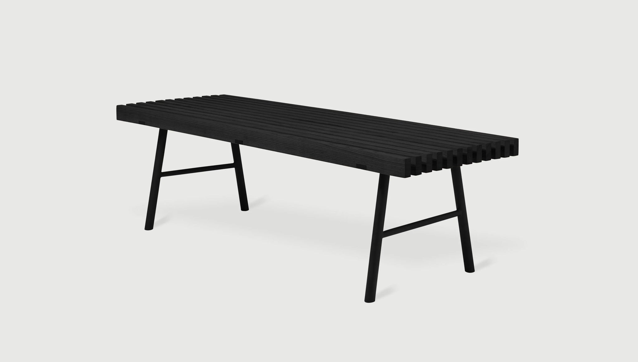 Black Transit Bench [Black] Floor Model Only