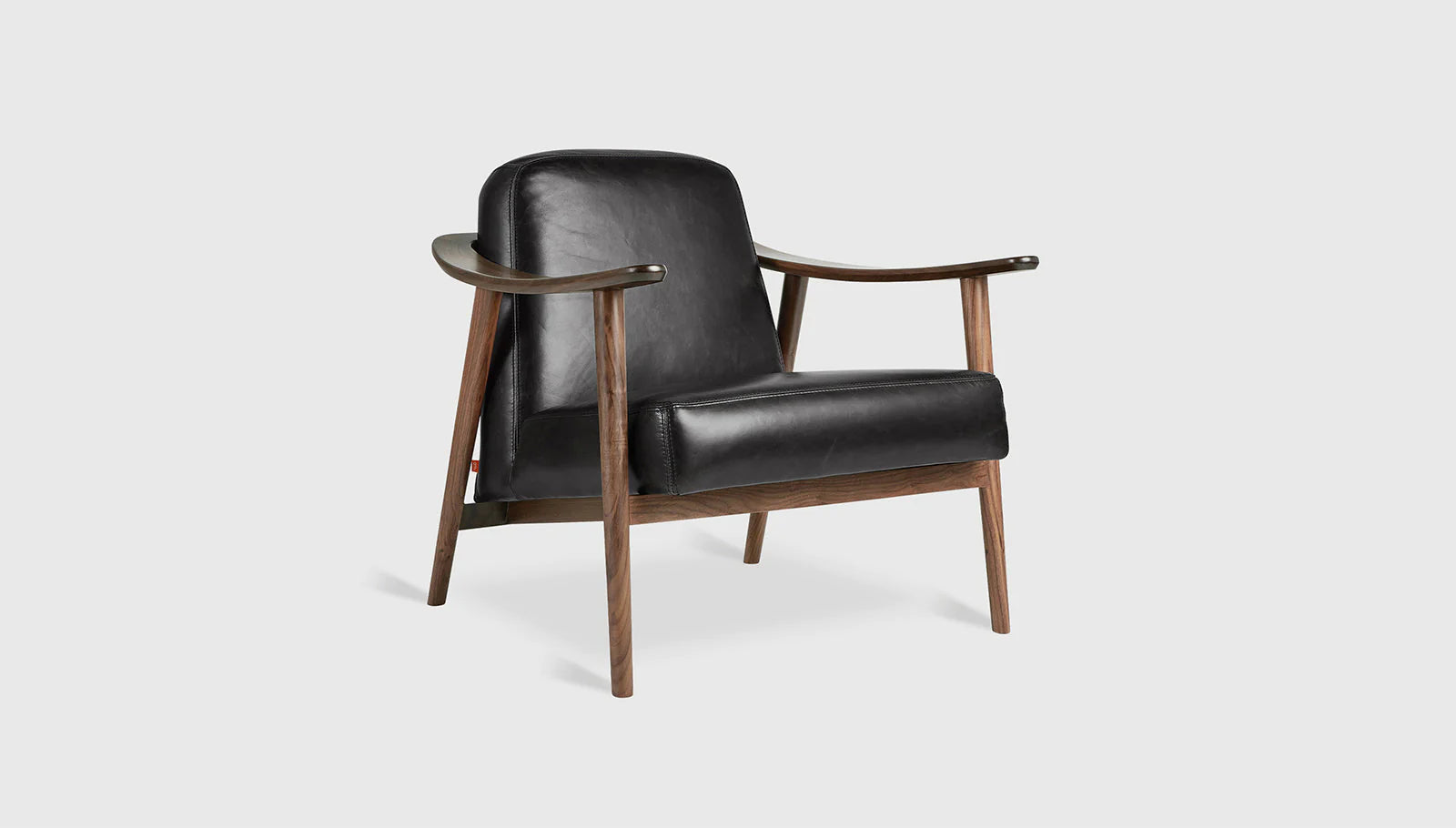 Baltic Chair [Saddle Black/Walnut] Floor Model Only