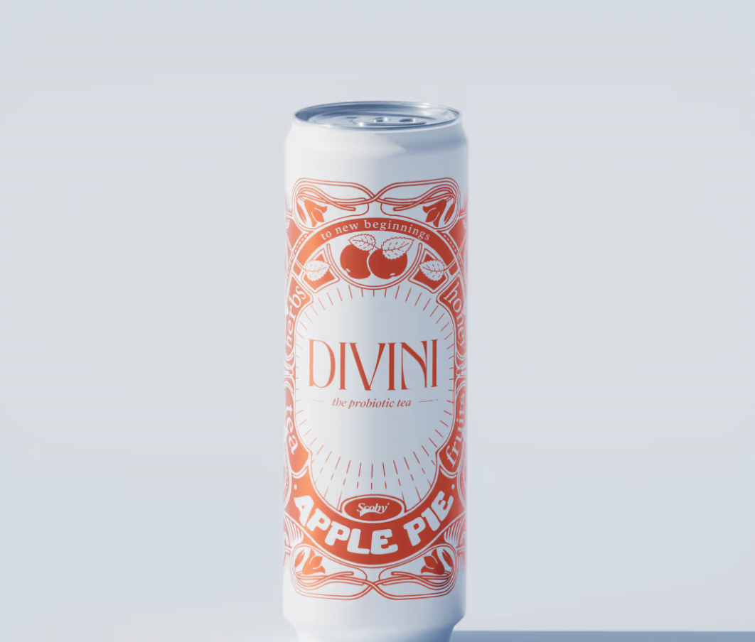 Divini Apple Pie Probiotic Tea