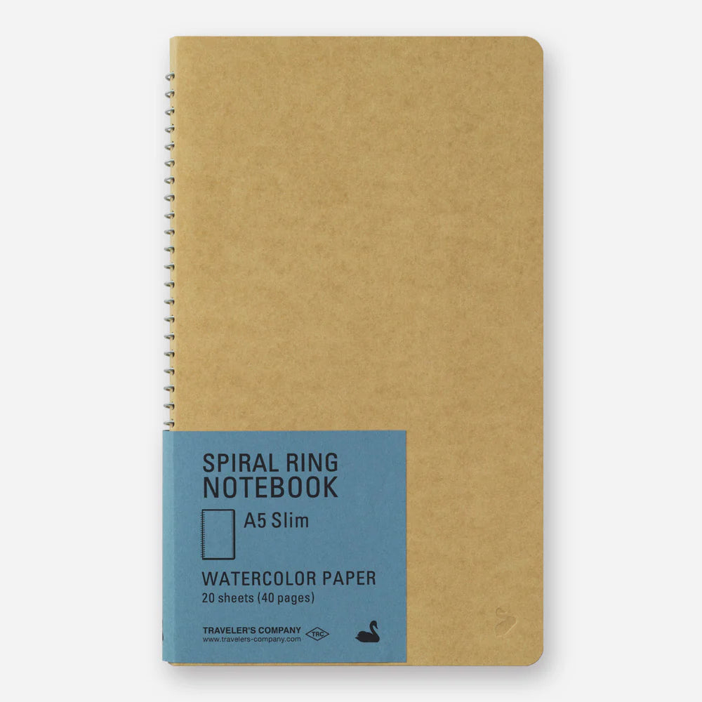 Spiral Ring Notebook - Watercolor Paper