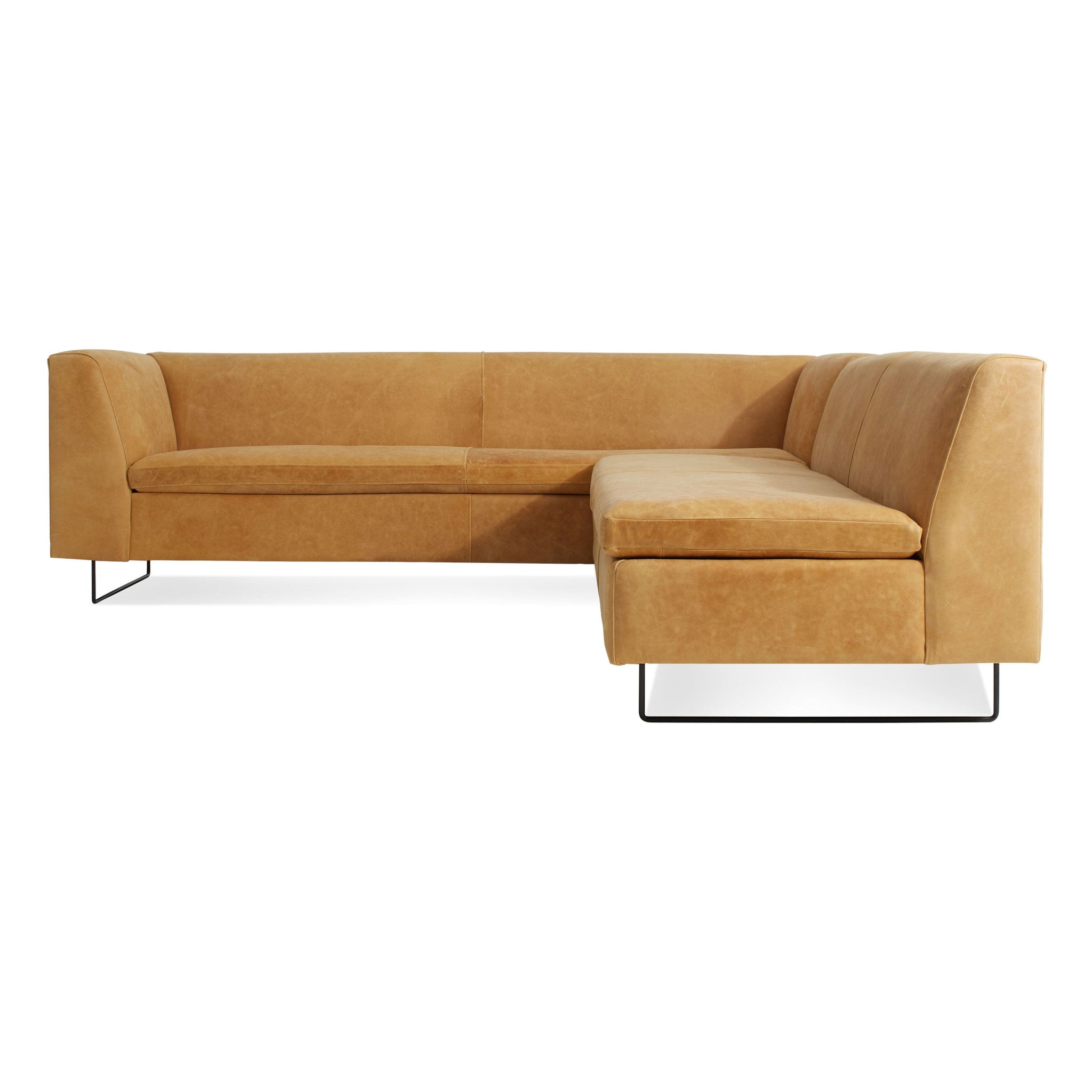 Bonnie & Clyde Leather Sectional Sofa