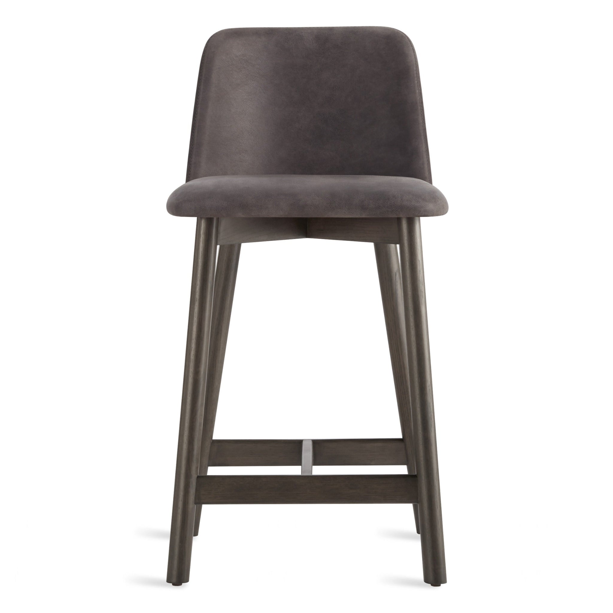 Chip Leather Counter Stool