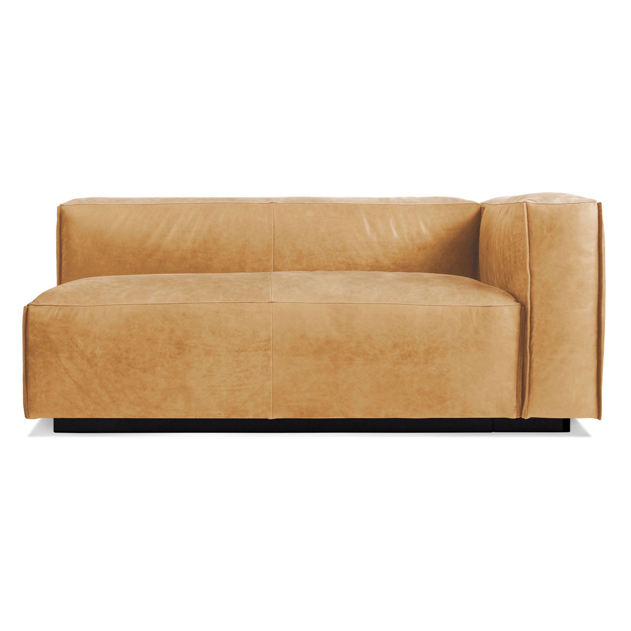 Cleon Right Arm Leather Sofa