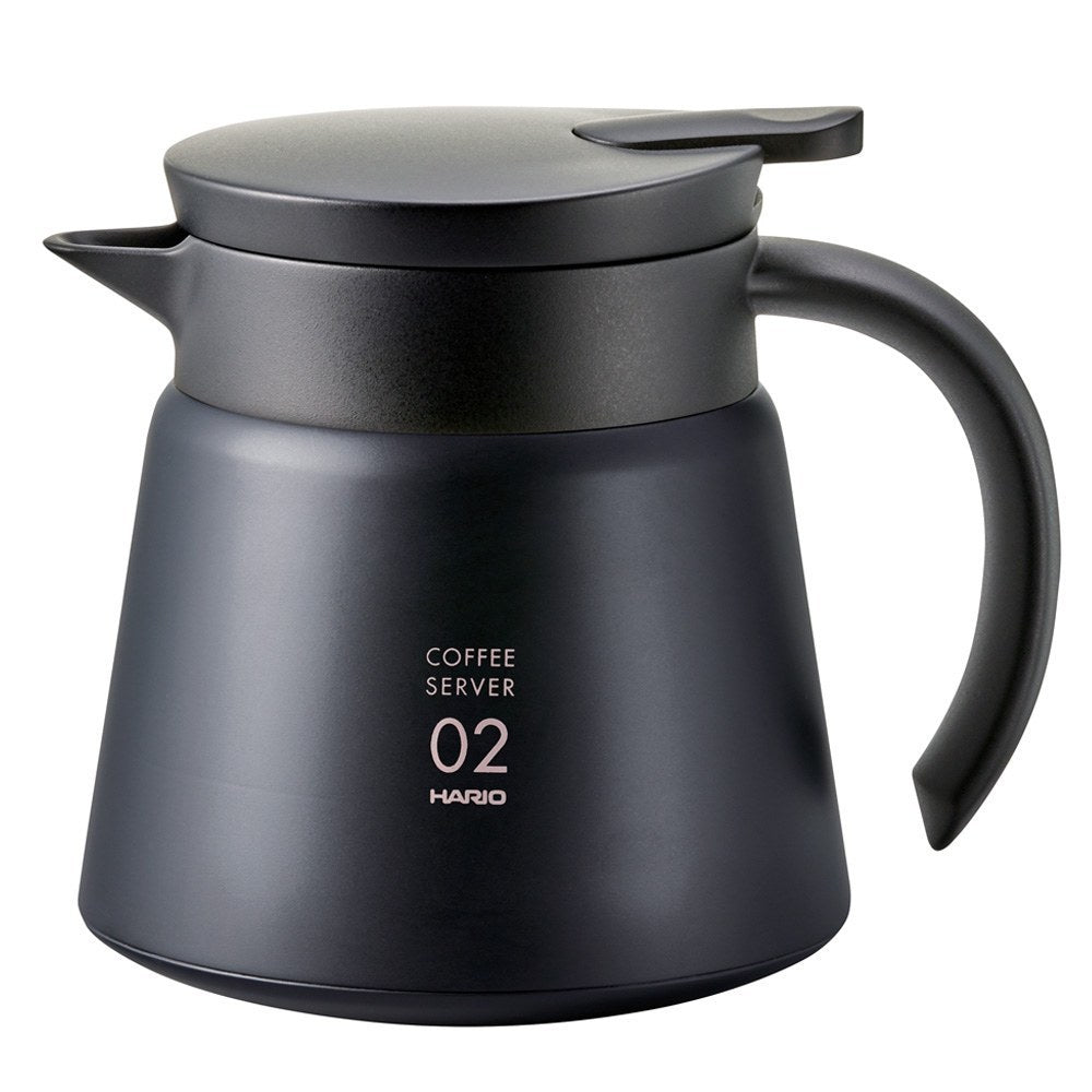 Hario V60 Vacuum Insulated Metal Server 02 - Black