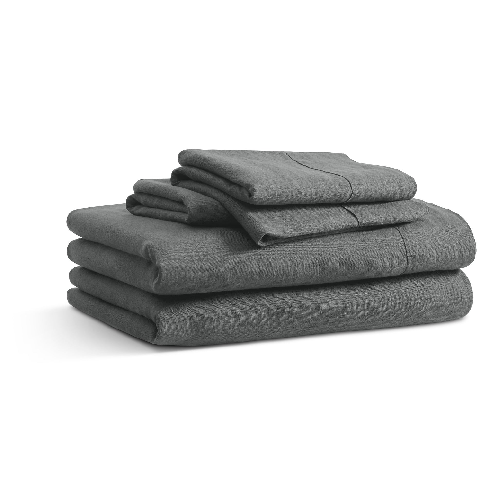 Blu Dot Stone Washed Linen Sheet Set - Queen