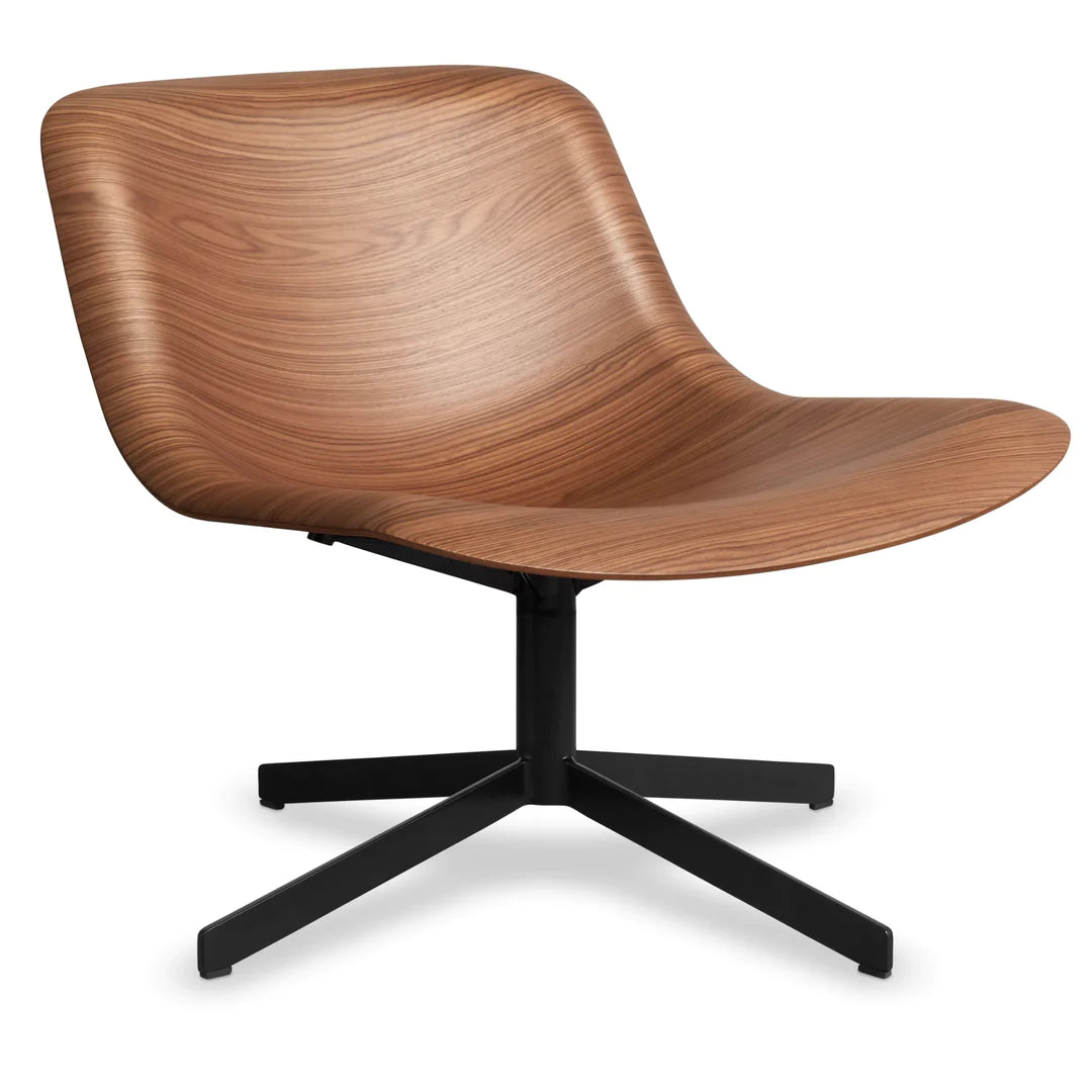 Nonesuch Swivel Lounge Chair [Walnut] Floor Model Only