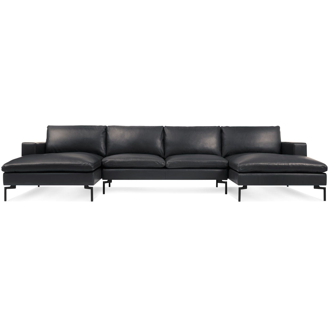 New Standard U-Shaped Leather Sectional Sofa