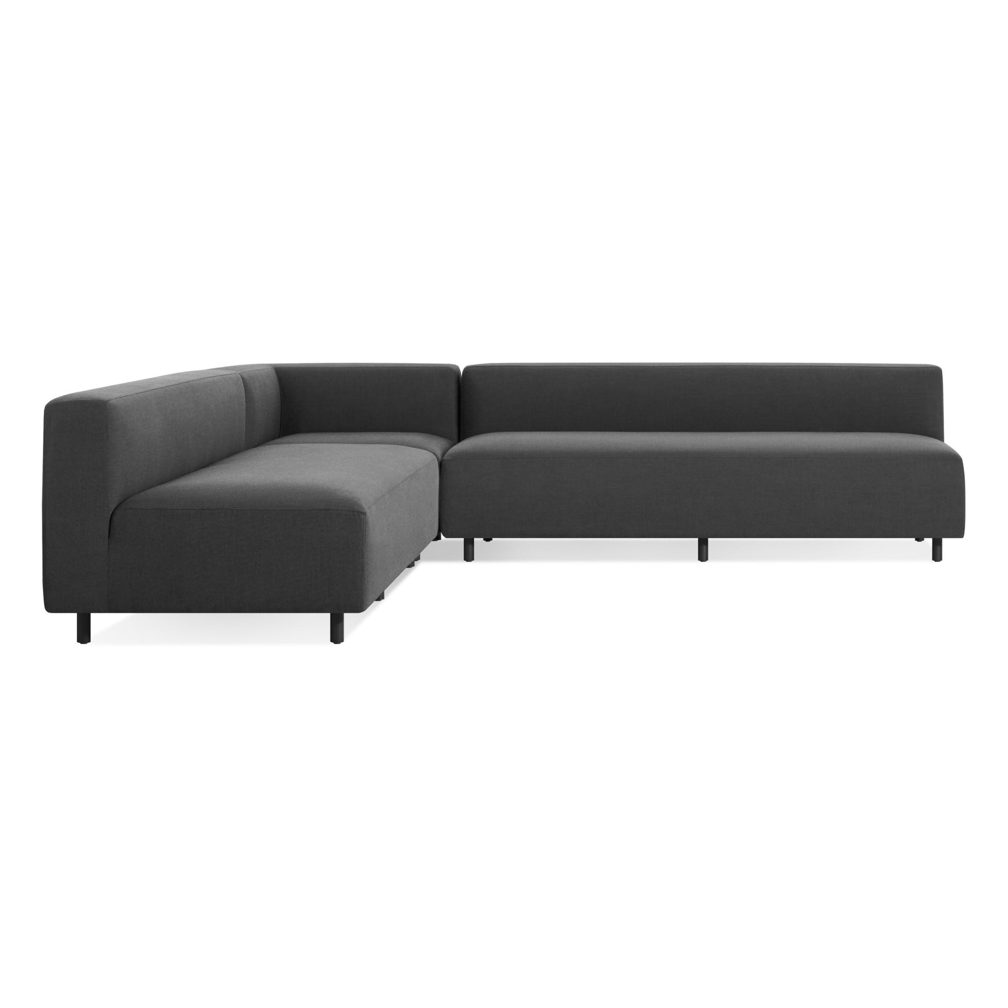 9 Yard Outdoor Armless L Sectional Sofa