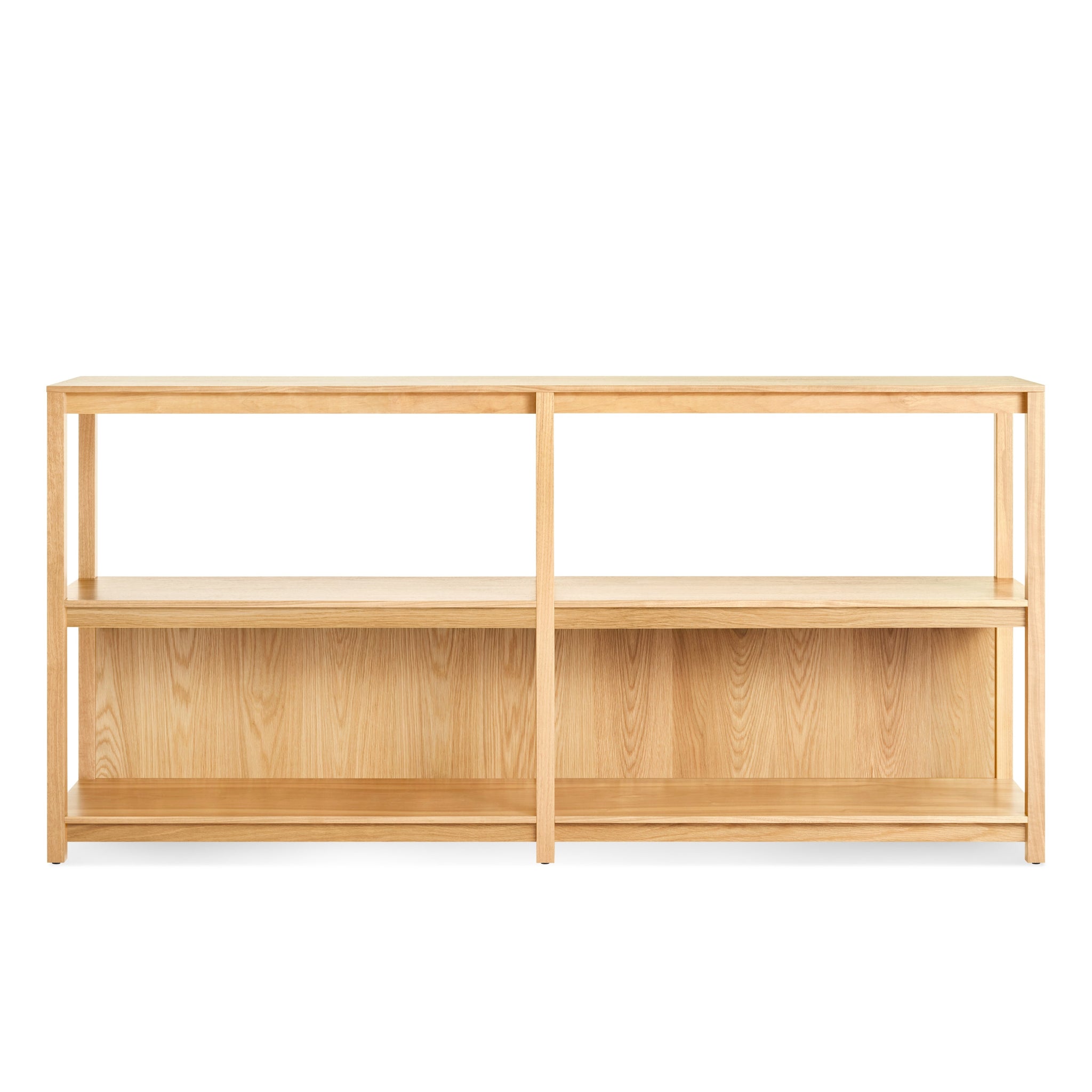 Open Plan Large Low Bookcase