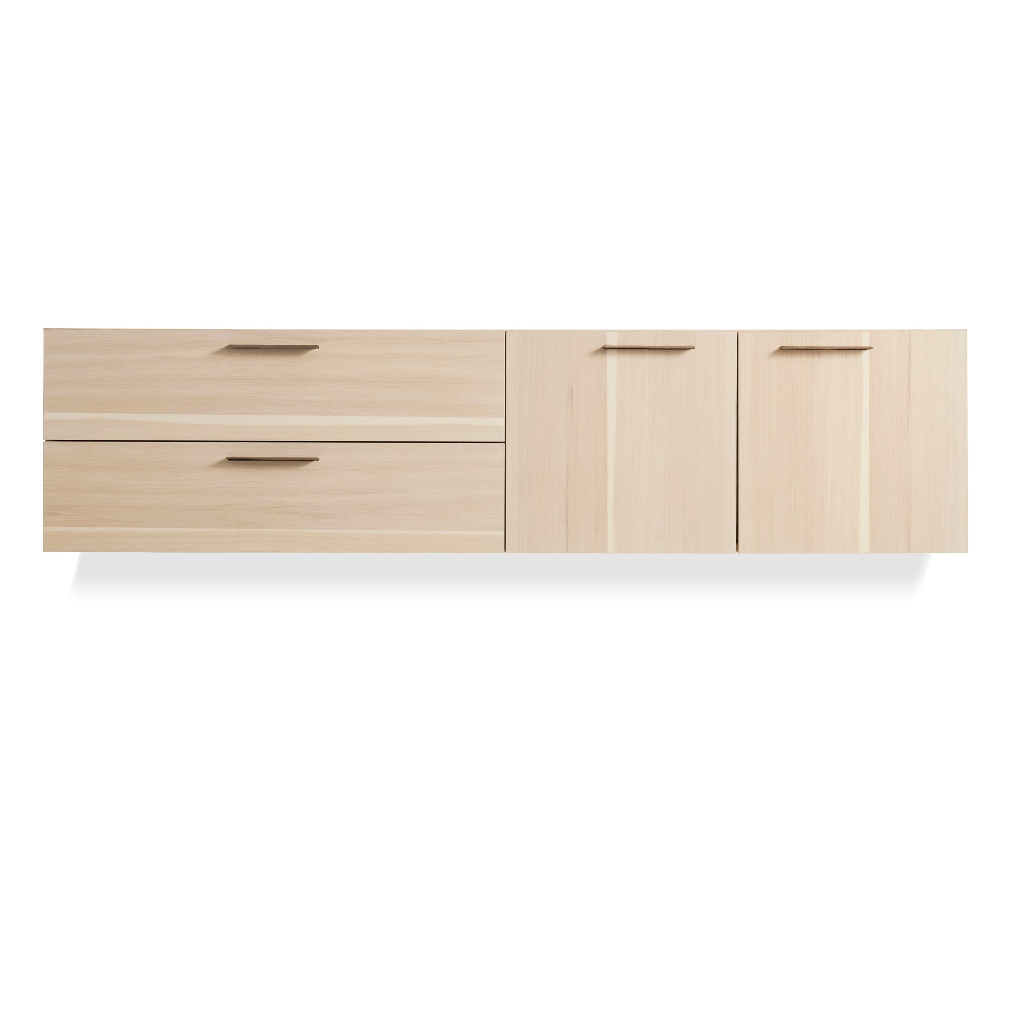 Shale Wall-Mounted Cabinet with Doors and Drawers - Blu Dot