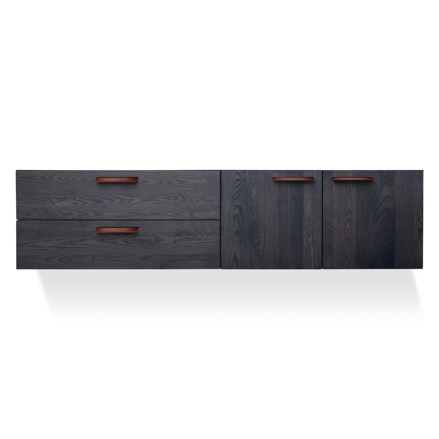 Shale Wall-Mounted Cabinet with Doors and Drawers - Blu Dot