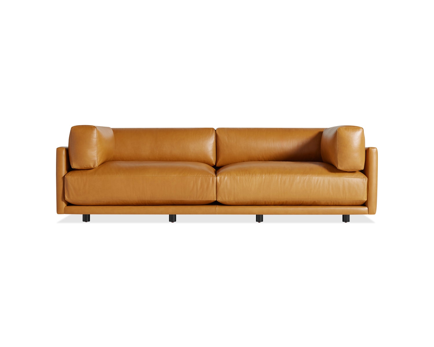 blu dot sunday 102 inch sofa canyon leather