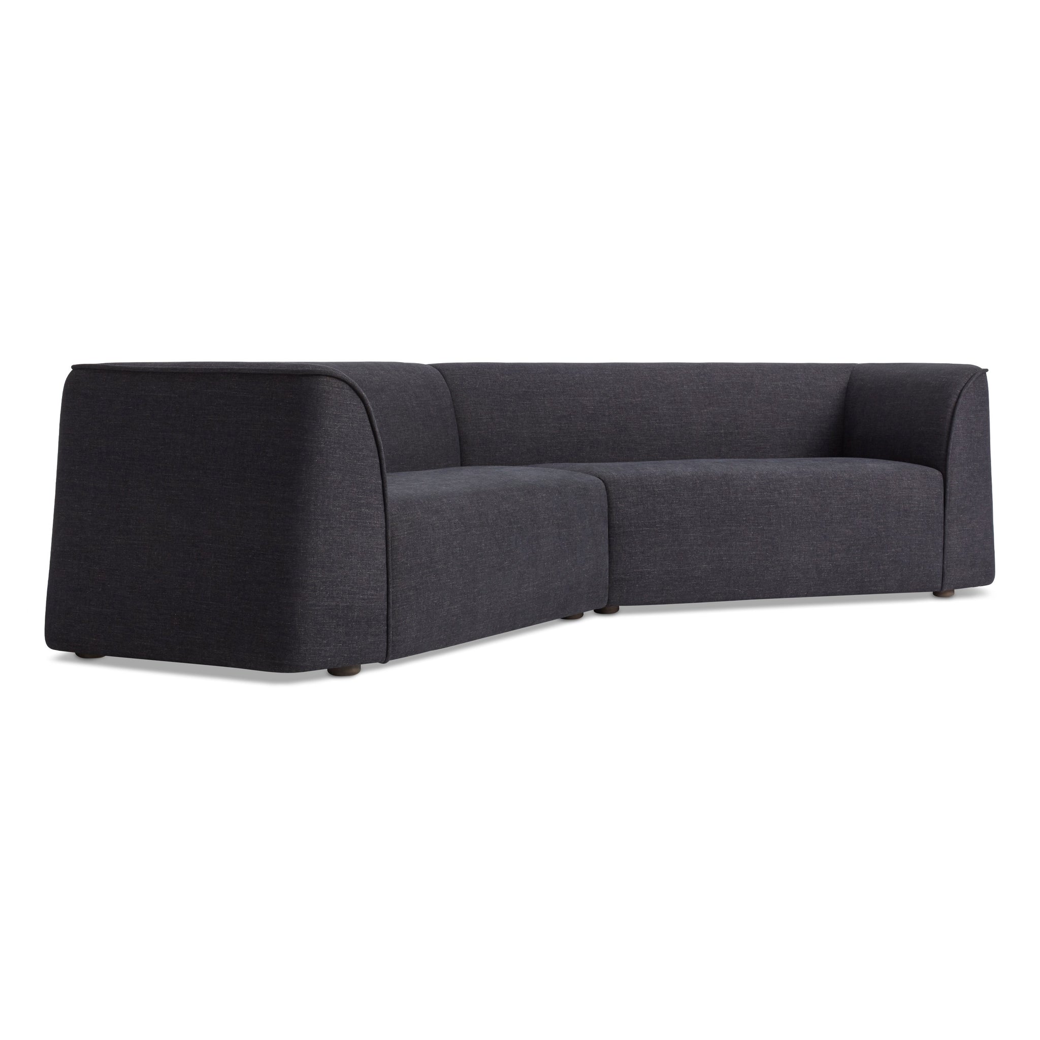 Thataway Angled Sectional Sofa - Blu Dot