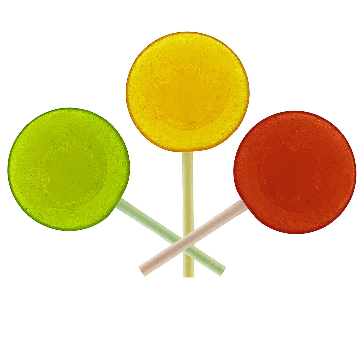 Lolly with citrus flavour