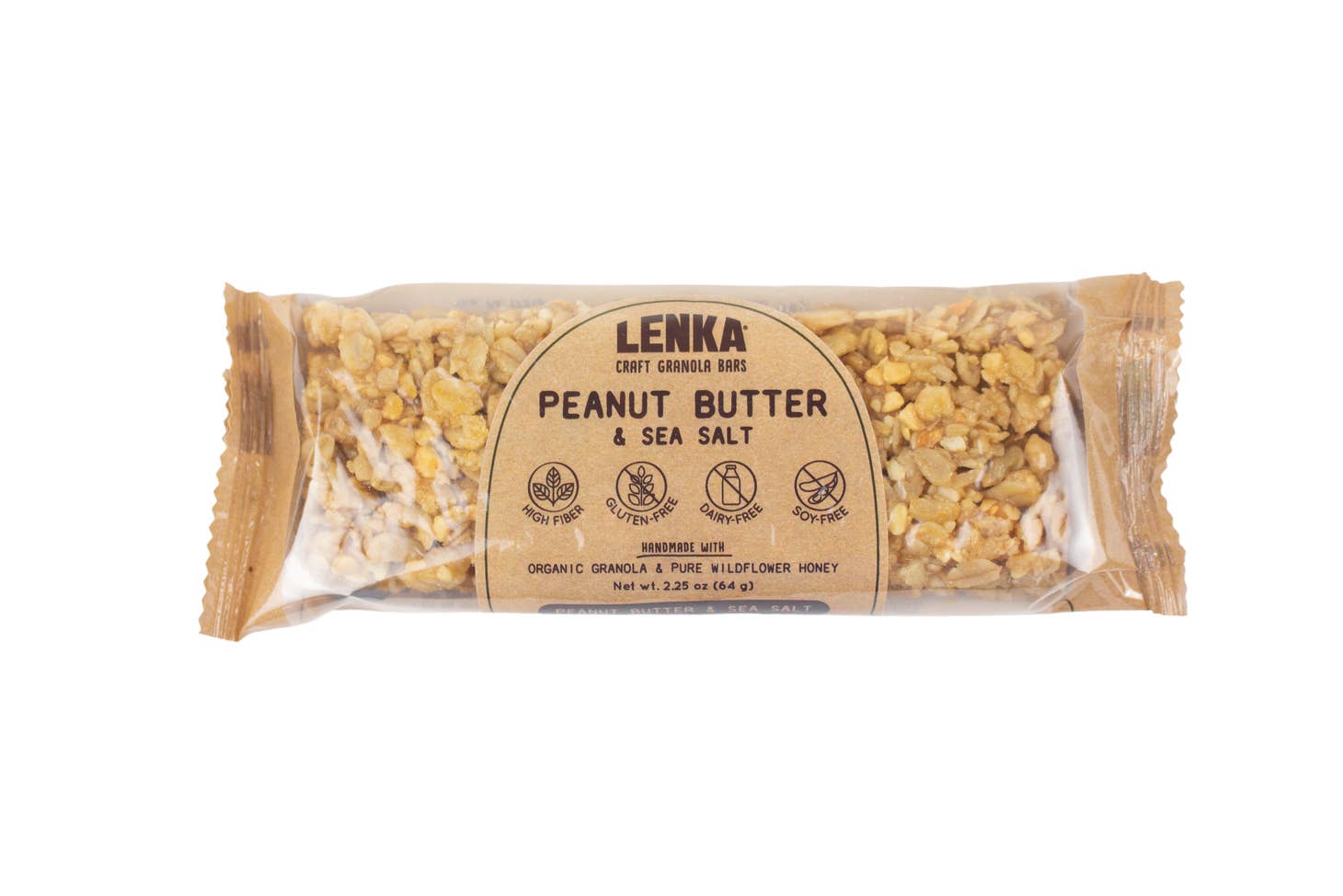 lenka peanut butter sea salt granola bar