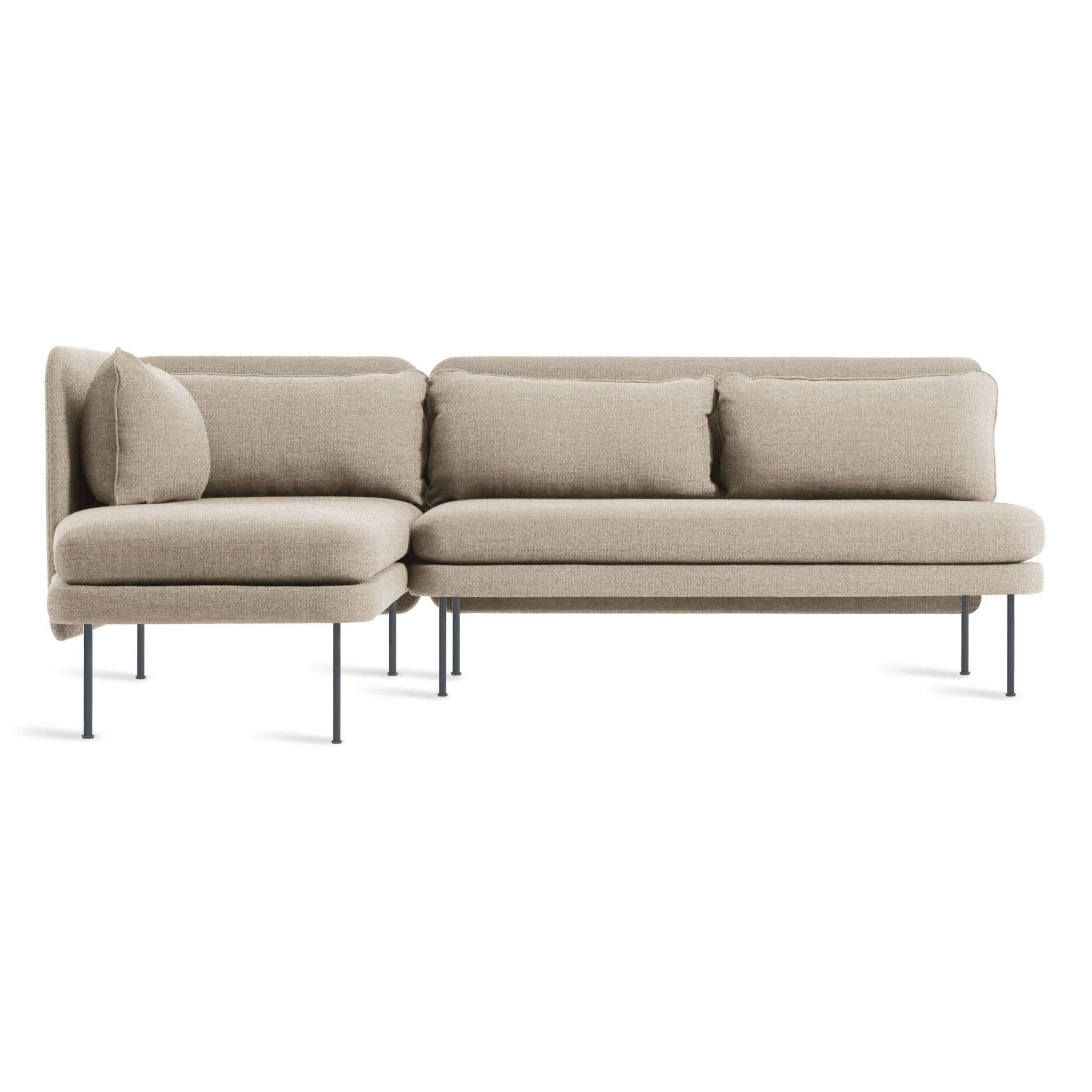 Bloke Armless Sofa with Chaise