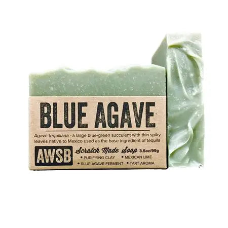 A Wild Soap Bar Blue Agave