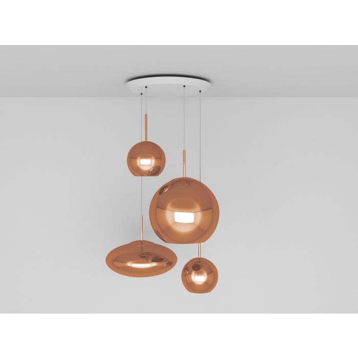 Copper Round LED PS UL-24