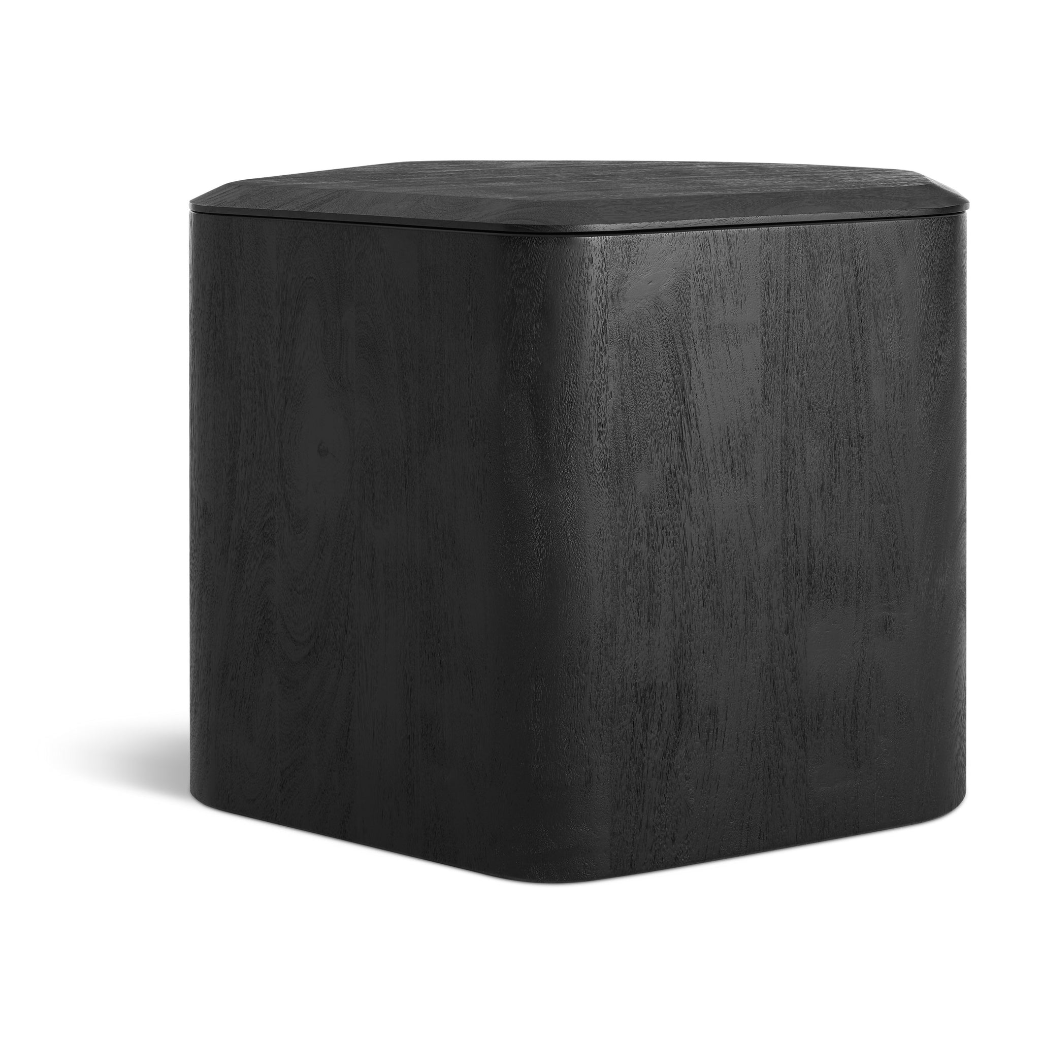 Hoard Tall Side Table with Storage