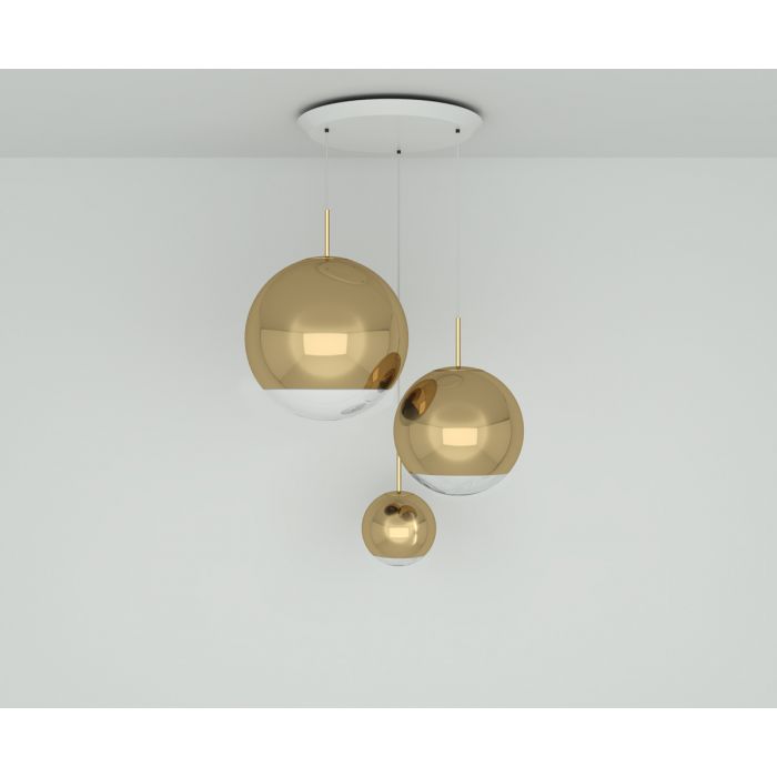 Mirror Ball Gold Range Round LED PS UL-T24