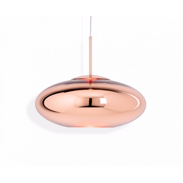 Copper Wide LED Pendant UL - T24