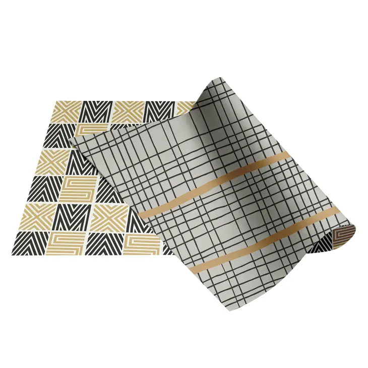 FOLKUS Navi + Ulindi Double-Sided Stone Gift Wrapping Paper