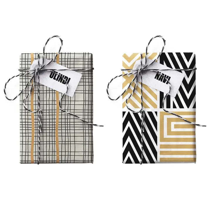 FOLKUS Navi + Ulindi Double-Sided Stone Gift Wrapping Paper