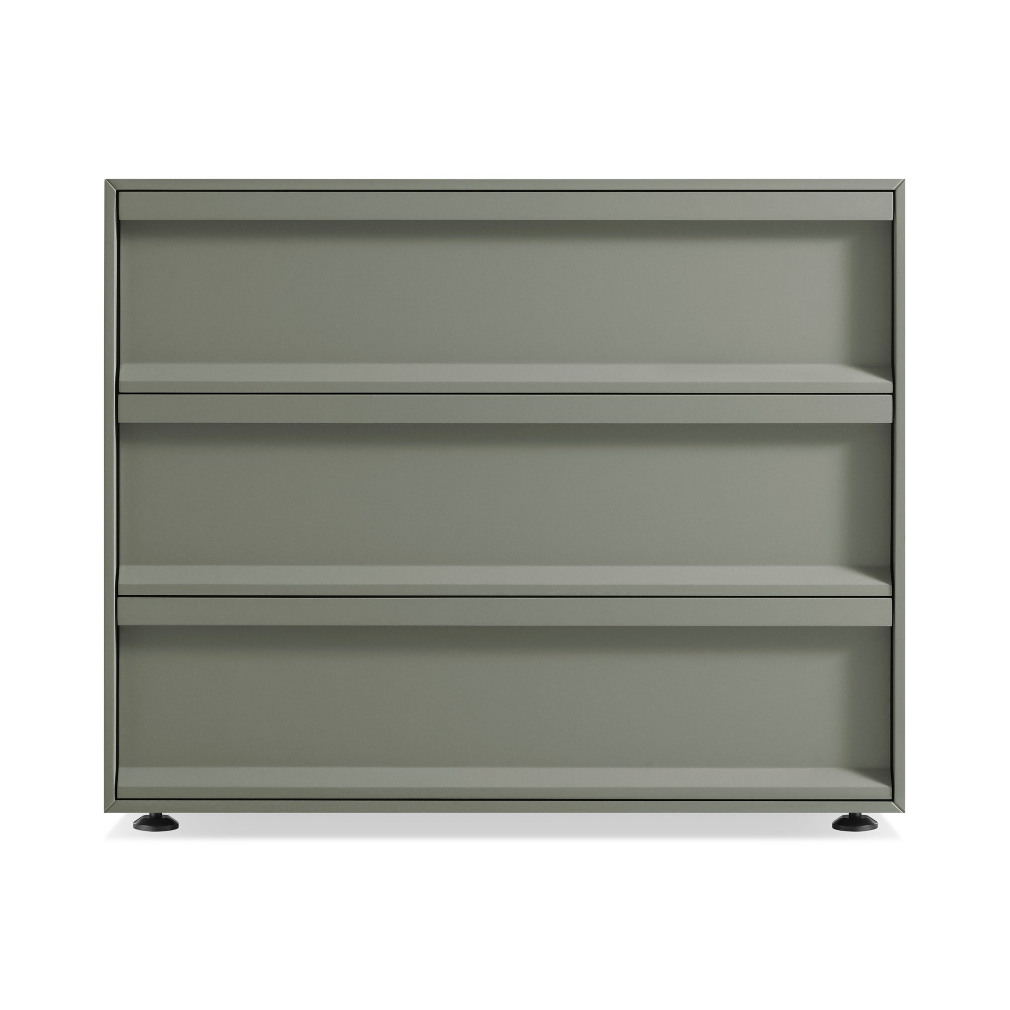 blu dot superchoice 3 drawer dresser grey green