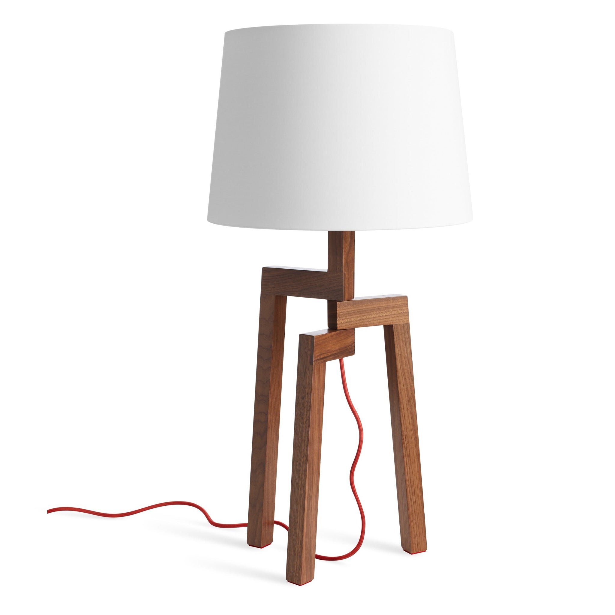 Blu Dot Stilt Table Lamp - Walnut