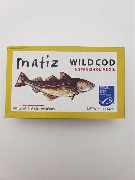 Matiz - Wild Cod in Spanish Olive Oil