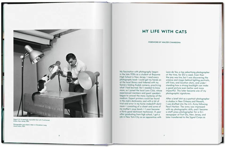 Walter Chandoha. Cats. Photographs 1942–2018 Taschen